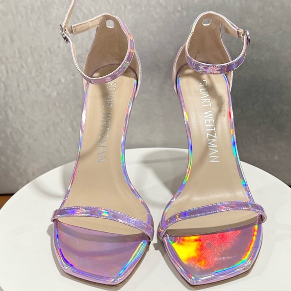 🌹STUART WEITZMAN🌹 Nudistcurve Ankle Strap Sandal Size: 9 - Picture 7 of 12